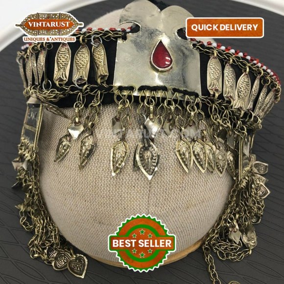 Accessories | Turkman Tribal Head Wear Turkmen Headpiece  display picture 2